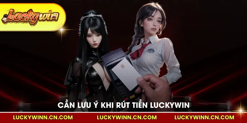 Cần lưu ý khi rút tiền LUCKYWIN